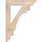 Ekena Millwork Merced Slat Smooth Bracket, Douglas Fir, 3 1/2"W x 22"D x 30"H BKT04X22X30MRC06SDF - alternate 2